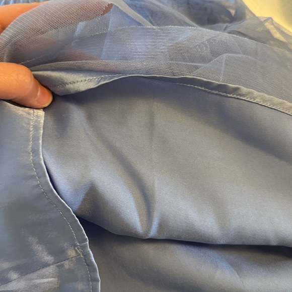 J. Crew Kids Dress in Soft Blue with tulle - Picture 2 of 4